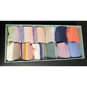 Bombas Women's Ankle Socks 12-Pack Gift Box Size Medium 8-10.5 NEW